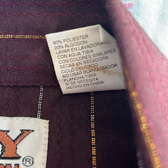 Ely Cattleman Western Snap Shirt Metallic - 16-33 - Picture 5 of 11